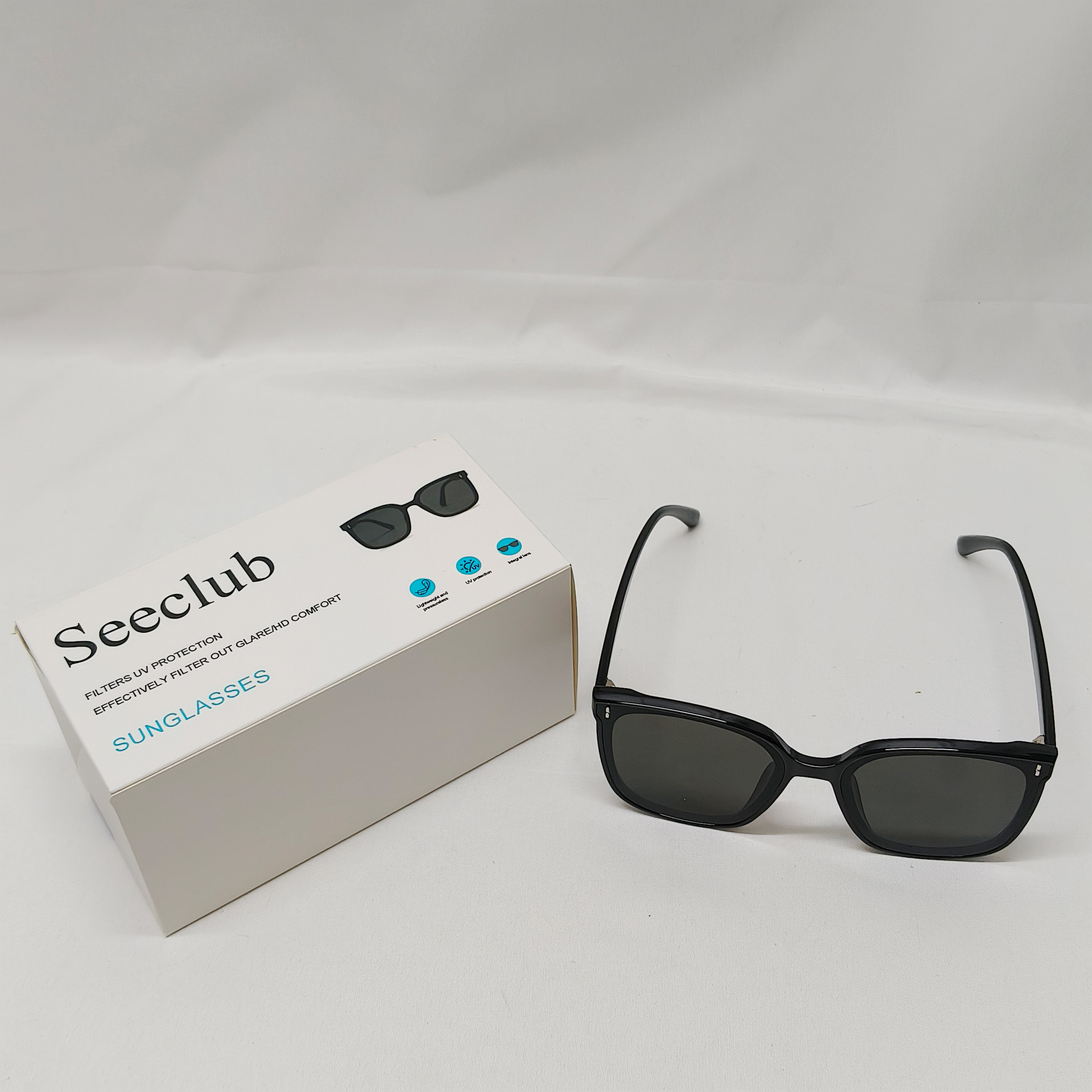 Seeclub-Sunglasses-Classic Sunglasses, Women Vintage Sunglasses. - Image 4