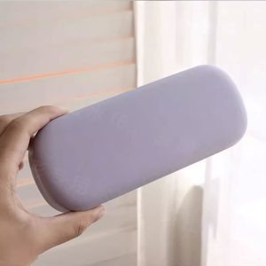 Seeclub-Eyeglass Cases-Glasses Case Large Hard Shell Eyeglasses Case PU Leather Protective Case for Sunglasses Eyeglasses.