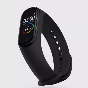 Heycom-Smart watches-Smartwatch with Fitbit Activity Tracking - Heart Rate Tracking Watch - Matte Black Stainless Steel case with Obsidian Active band