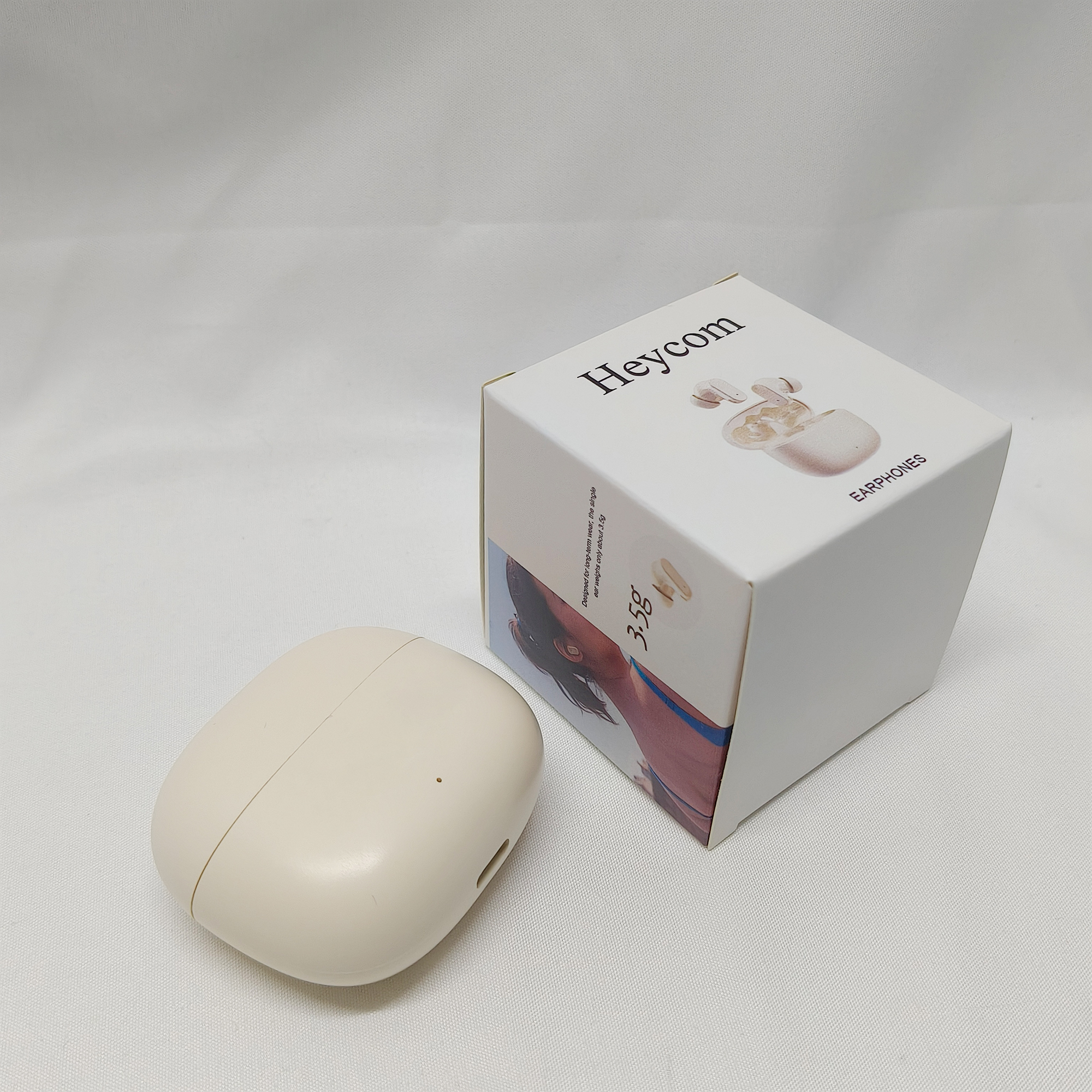 Heycom-Earphones-Wireless Earbuds, Bluetooth 5.4 Ear Buds LED Power Display Headphones Bass Stereo, Bluetooth Earbuds in-Ear Noise Cancelling Mic - Image 5