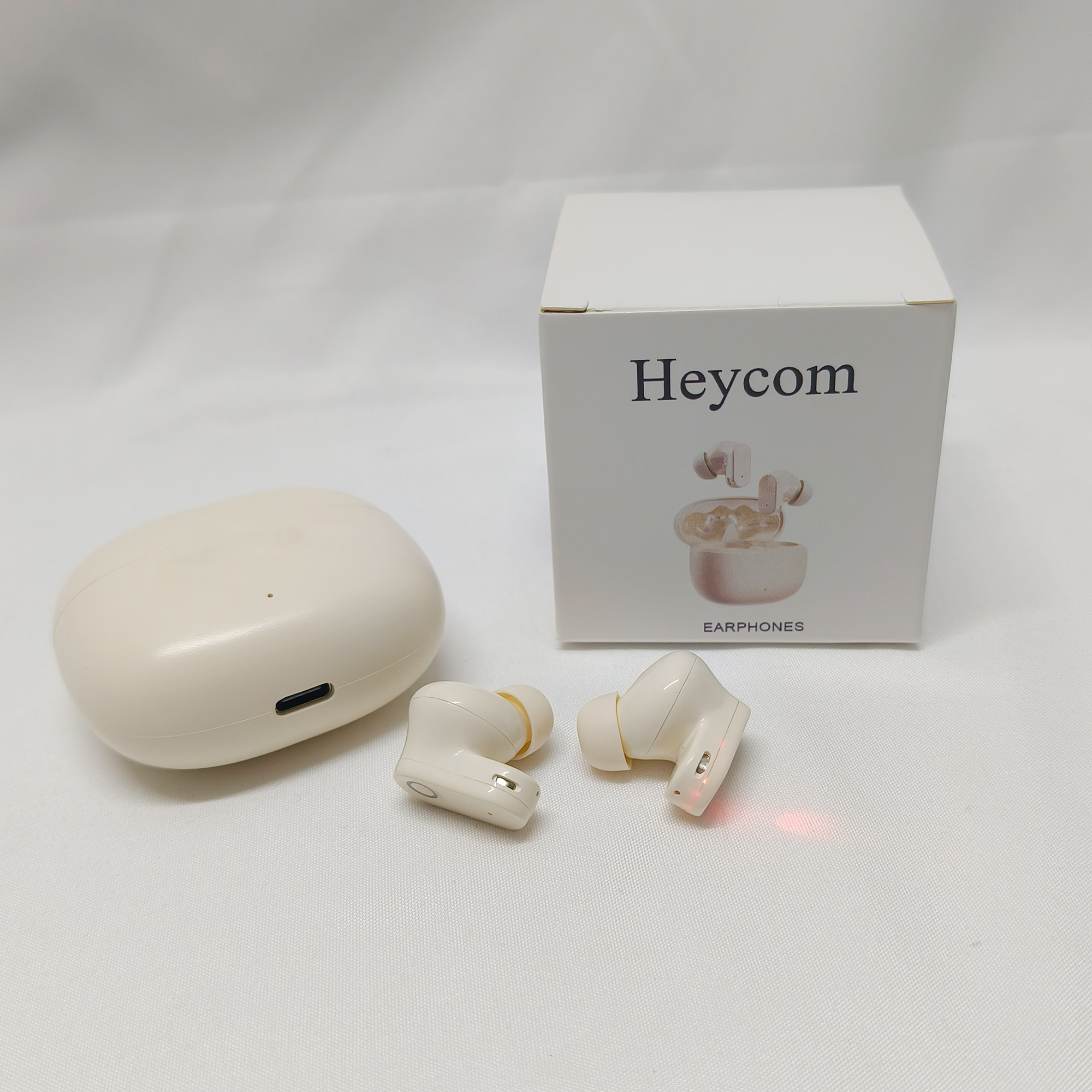 Heycom-Earphones-Wireless Earbuds, Bluetooth 5.4 Ear Buds LED Power Display Headphones Bass Stereo, Bluetooth Earbuds in-Ear Noise Cancelling Mic - Image 9